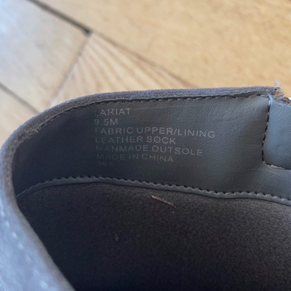 NWOT Gray Booties - Picture 6 of 7